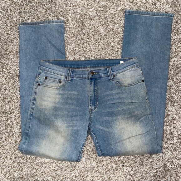 Active Ride Shop Classic Blue Straight Jeans - Picture 1 of 3